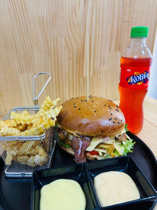Hamburguesa mi preferida carne